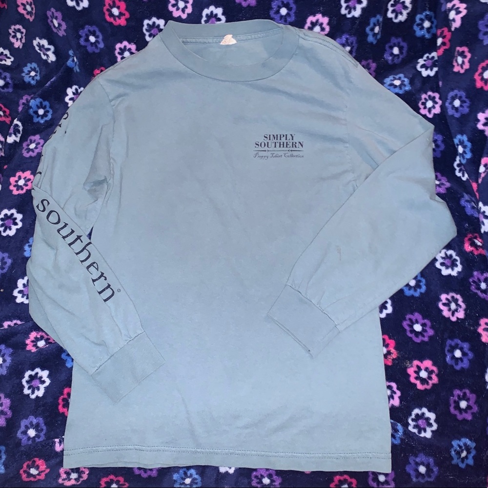 preppy simply southern tee